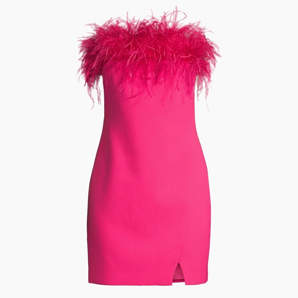 LIKELY Katy Dress in Fuchsia - Picture 4 of 8